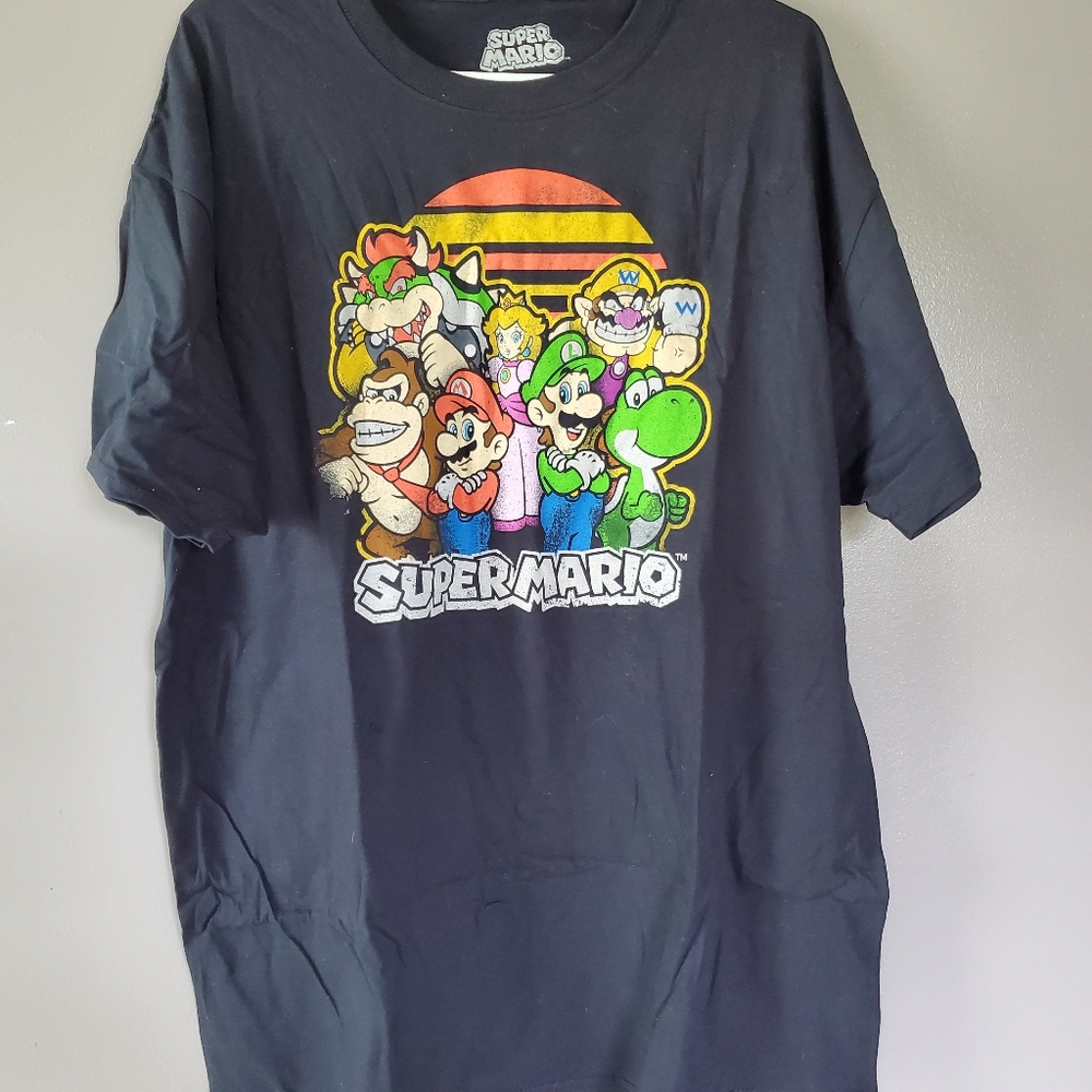 Super Mario Short Sleeve Shirt